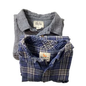 Field And Stream Flannel Men’s‎ Shirt Size XL (Lot Of 2)